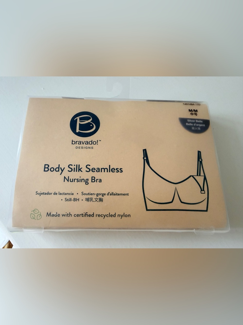Bravado Body Silk Seamless Nursing Bra - Silver Belle